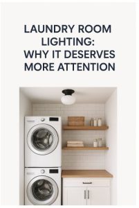 laundry room lighting display